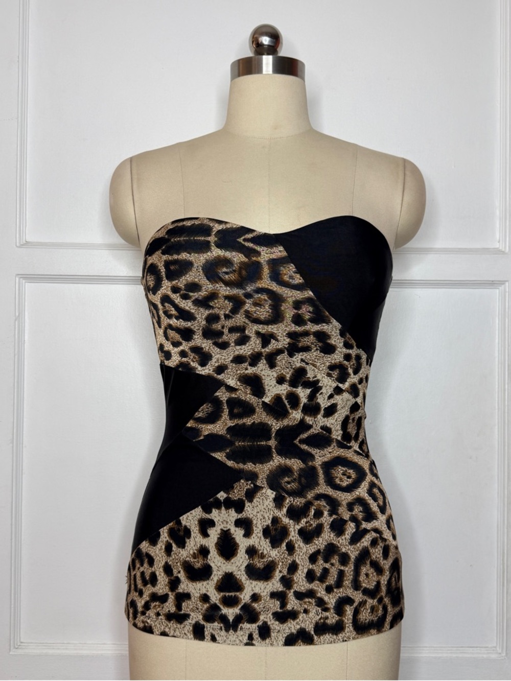 Charlotte Russe leopard tube top